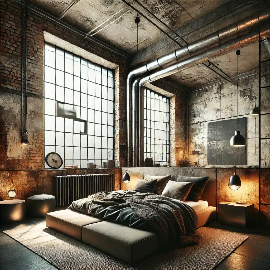 Industrial Modern Bedroom